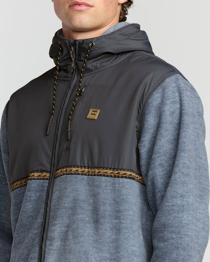 Billabong Boundary Lite Zip Sweatshirt - Steel Blue