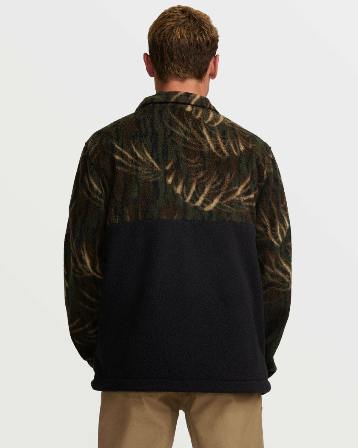 Billabong Boundary Mock Sweatshirt - Camo
