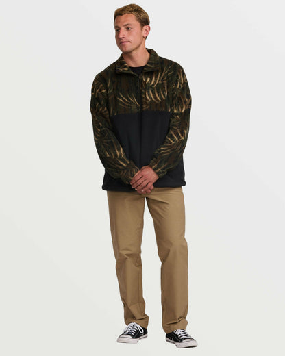Billabong Boundary Mock Sweatshirt - Camo