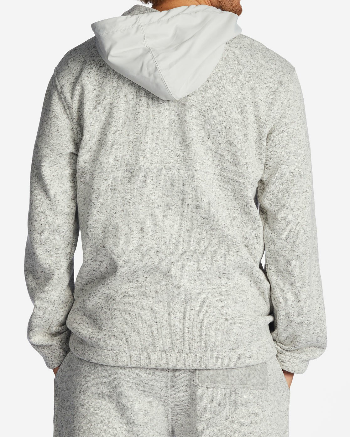 Billabong A/Div Boundary Hooded Half-Zip Pullover - Gray Heather