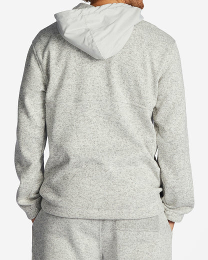 Billabong A/Div Boundary Hooded Half-Zip Pullover - Gray Heather