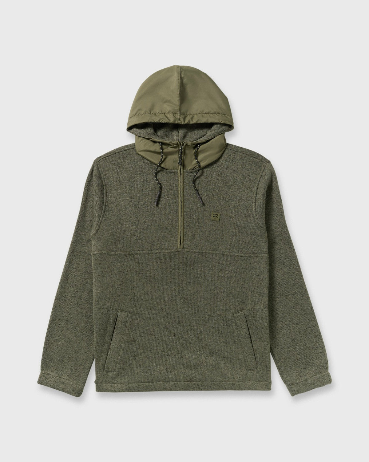 Billabong A/Div Boundary Hooded Half-Zip Pullover - Military Heather