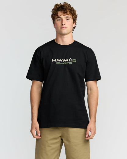 Billabong Bracket Hi Regular Short Sleeve T-Shirt - Black