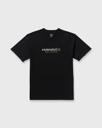 Billabong Bracket Hi Regular Short Sleeve T-Shirt - Black