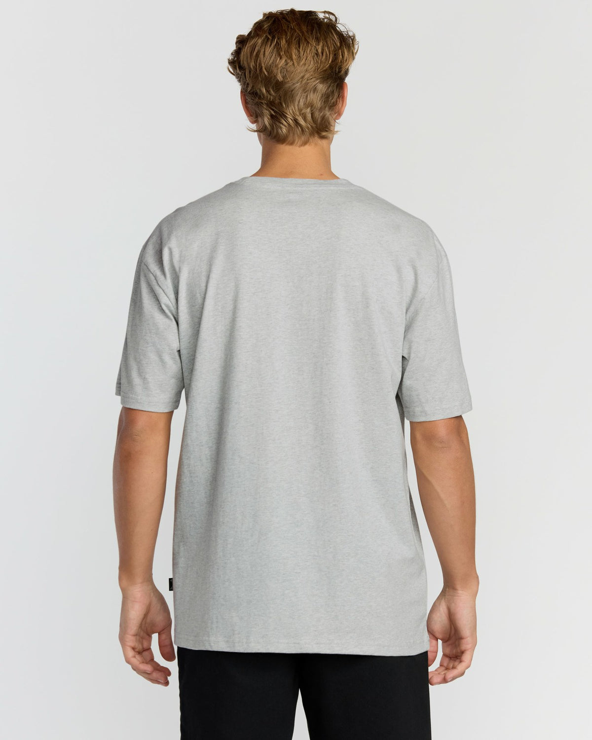 Billabong Bracket Hi Regular Short Sleeve T-Shirt - Heather Grey