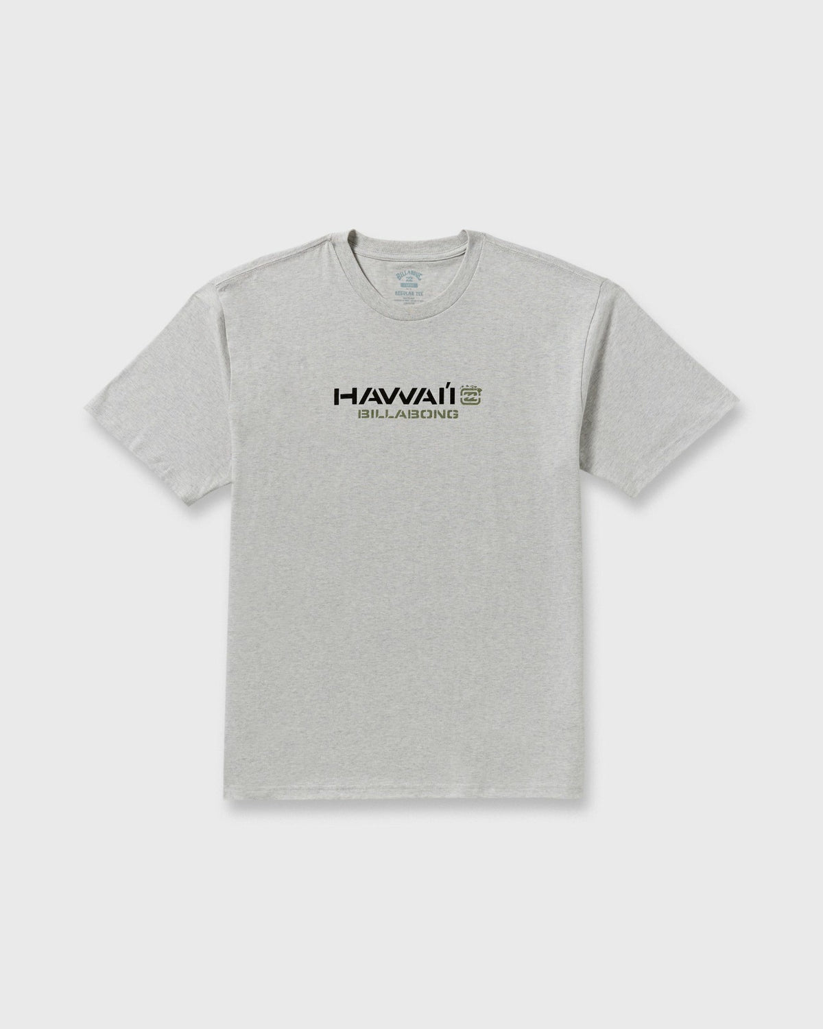 Billabong Bracket Hi Regular Short Sleeve T-Shirt - Heather Grey