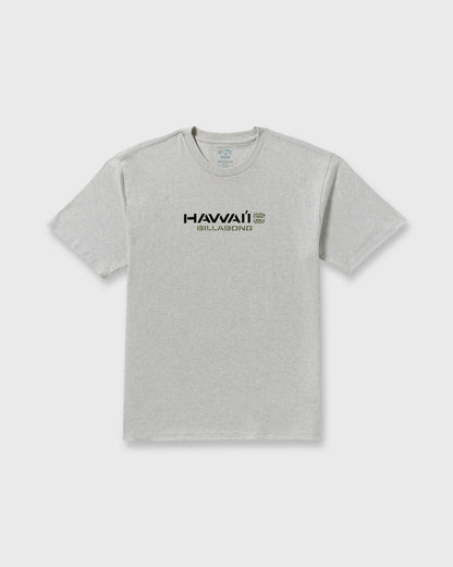 Billabong Bracket Hi Regular Short Sleeve T-Shirt - Heather Grey