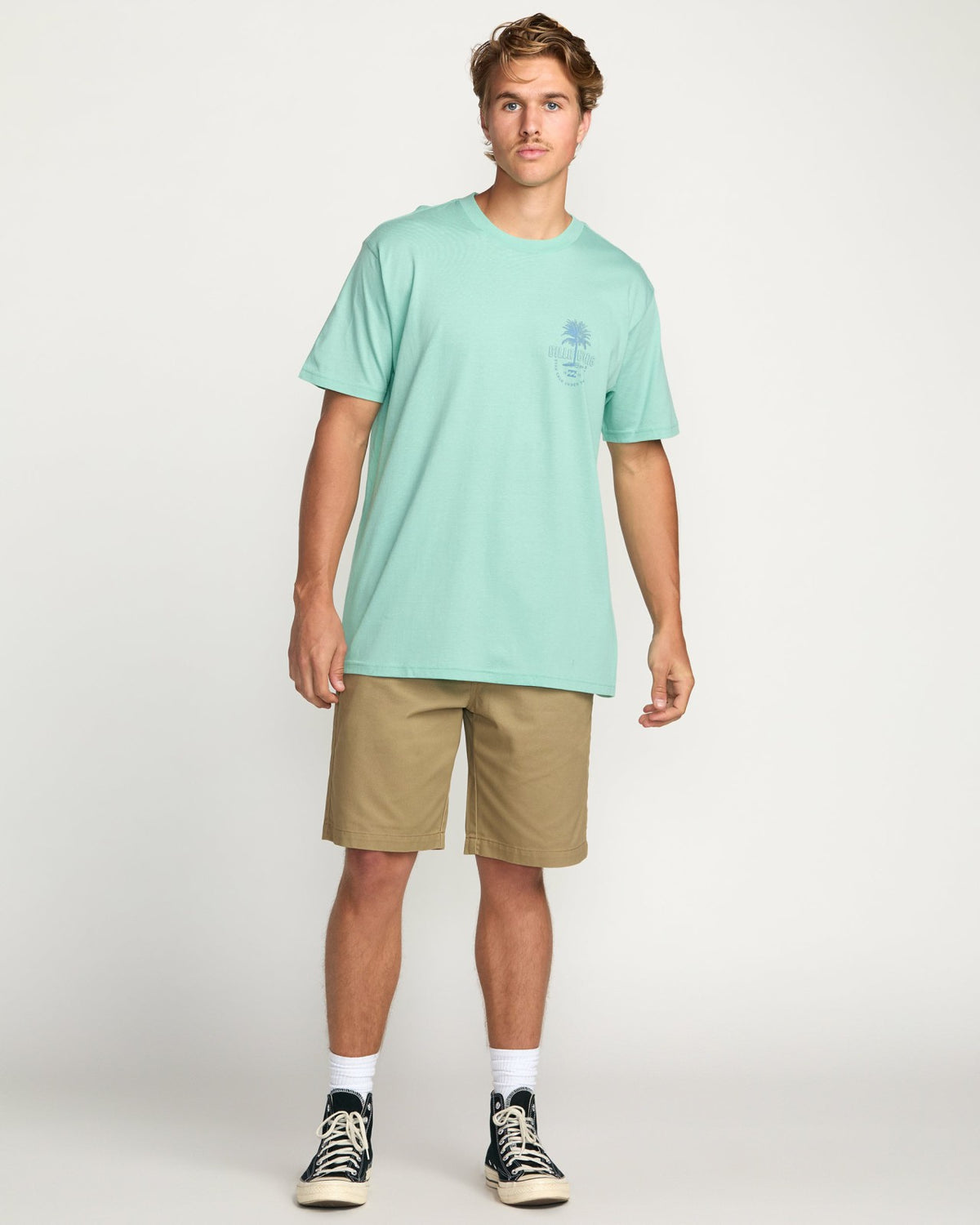 Billabong Calm Palm Premium Tee - Bermuda