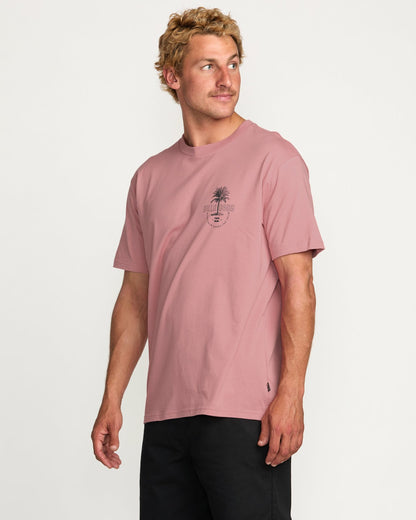 Billabong Calm Palm Premium Tee - Dusty Pink
