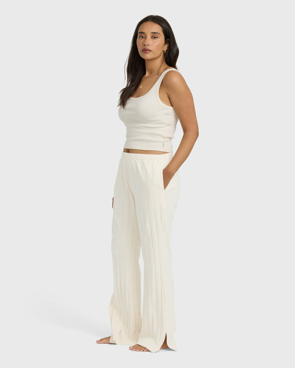 Billabong Cass Knit Pants - Whitecap
