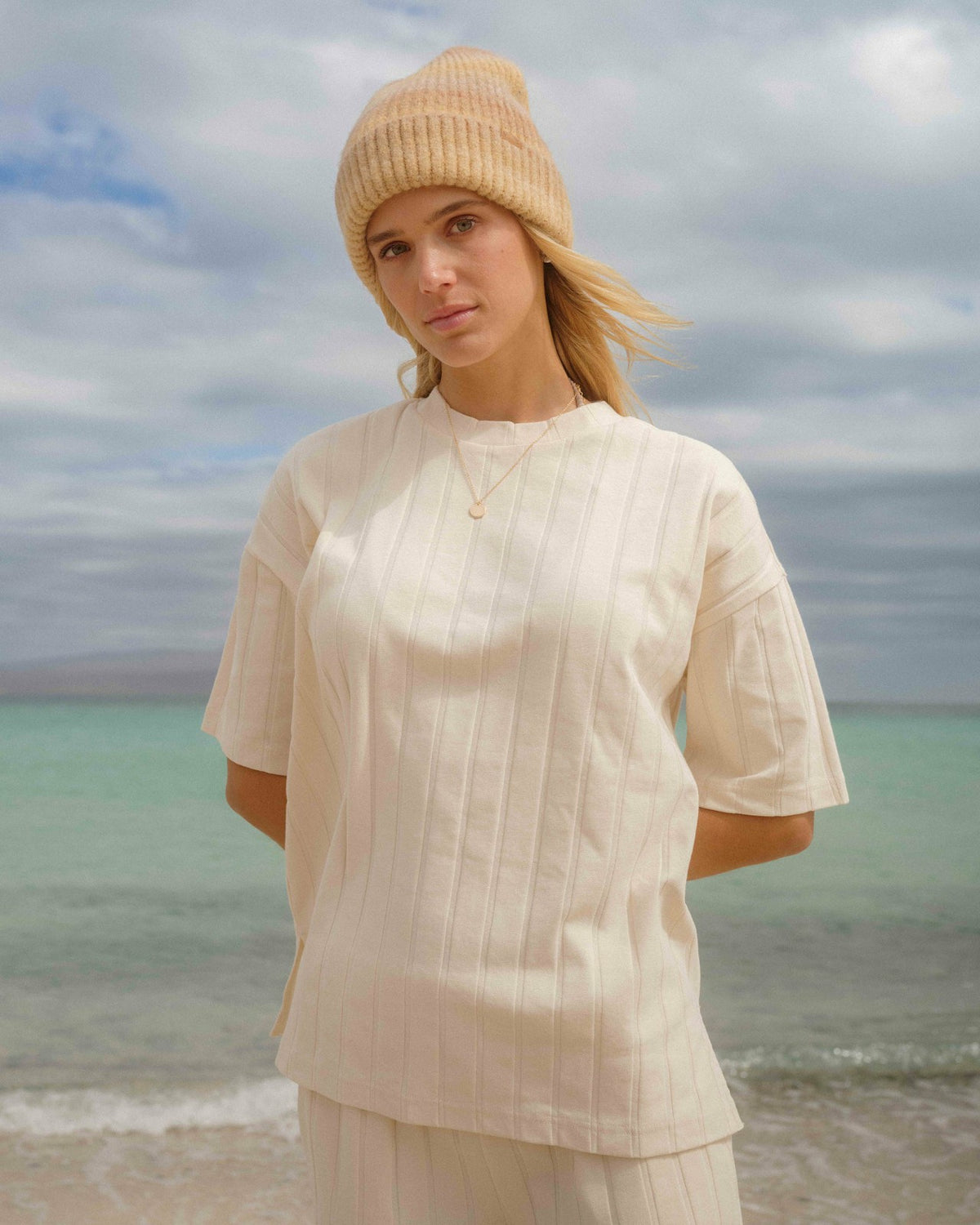 Billabong Cass Short Sleeve Top - Whitecap