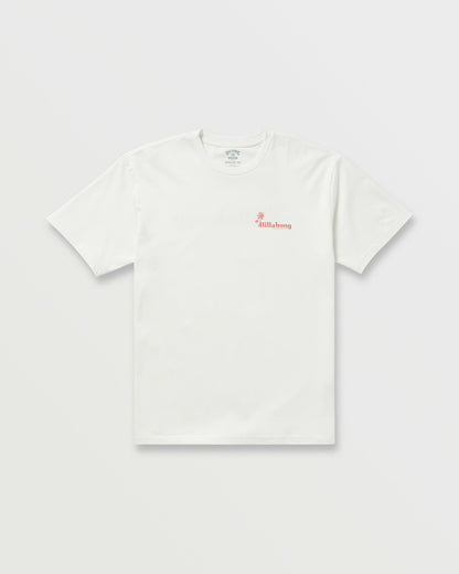 Billabong Checking In Regular Tee - Off White