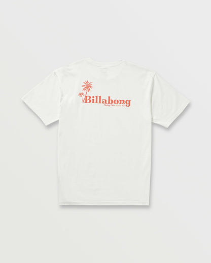 Billabong Checking In Regular Tee - Off White
