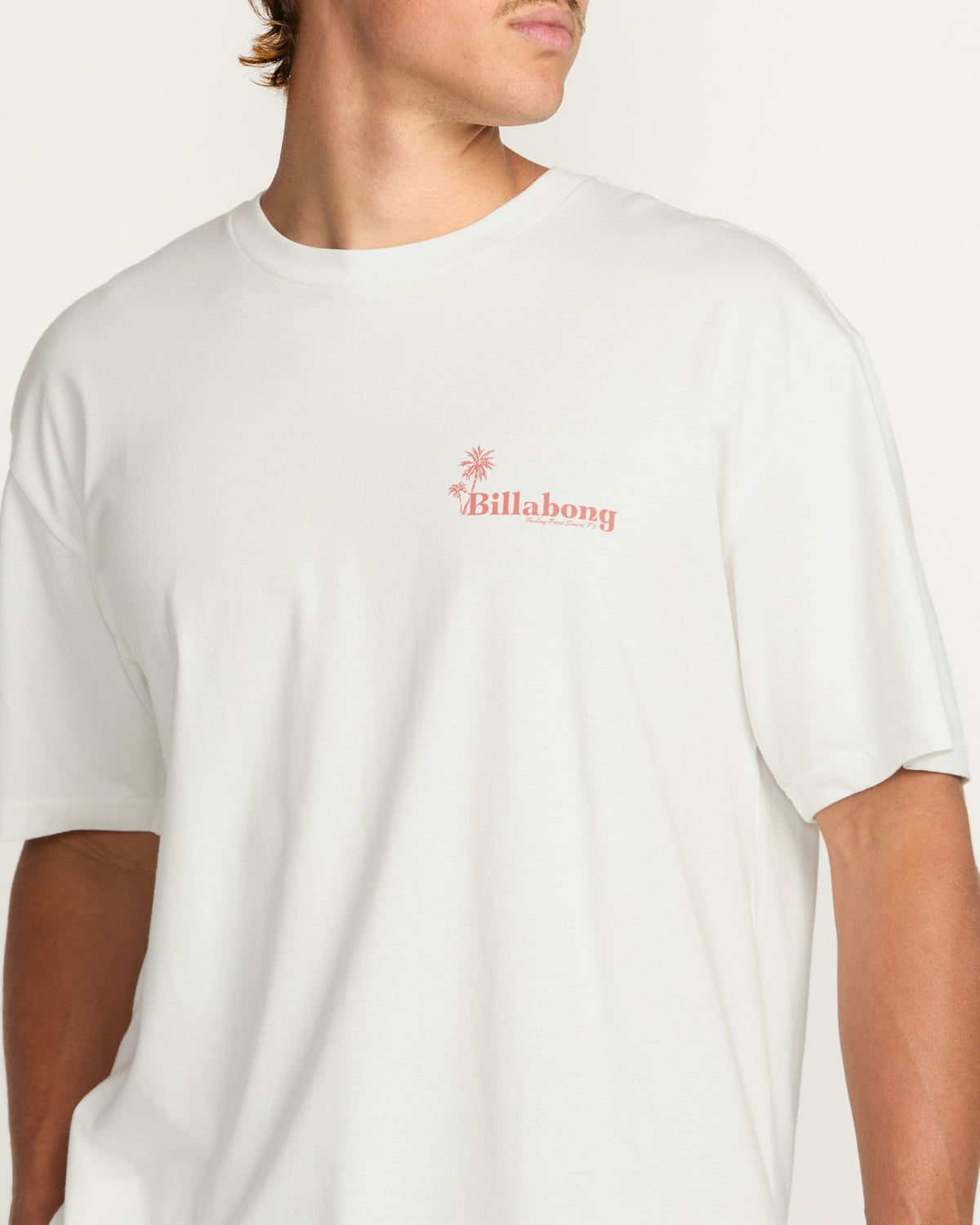 Billabong Checking In Regular Tee - Off White