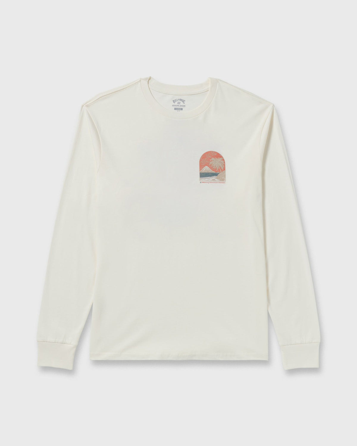 Billabong Coastal Range A/Div Long Sleeve T-Shirt - Off White