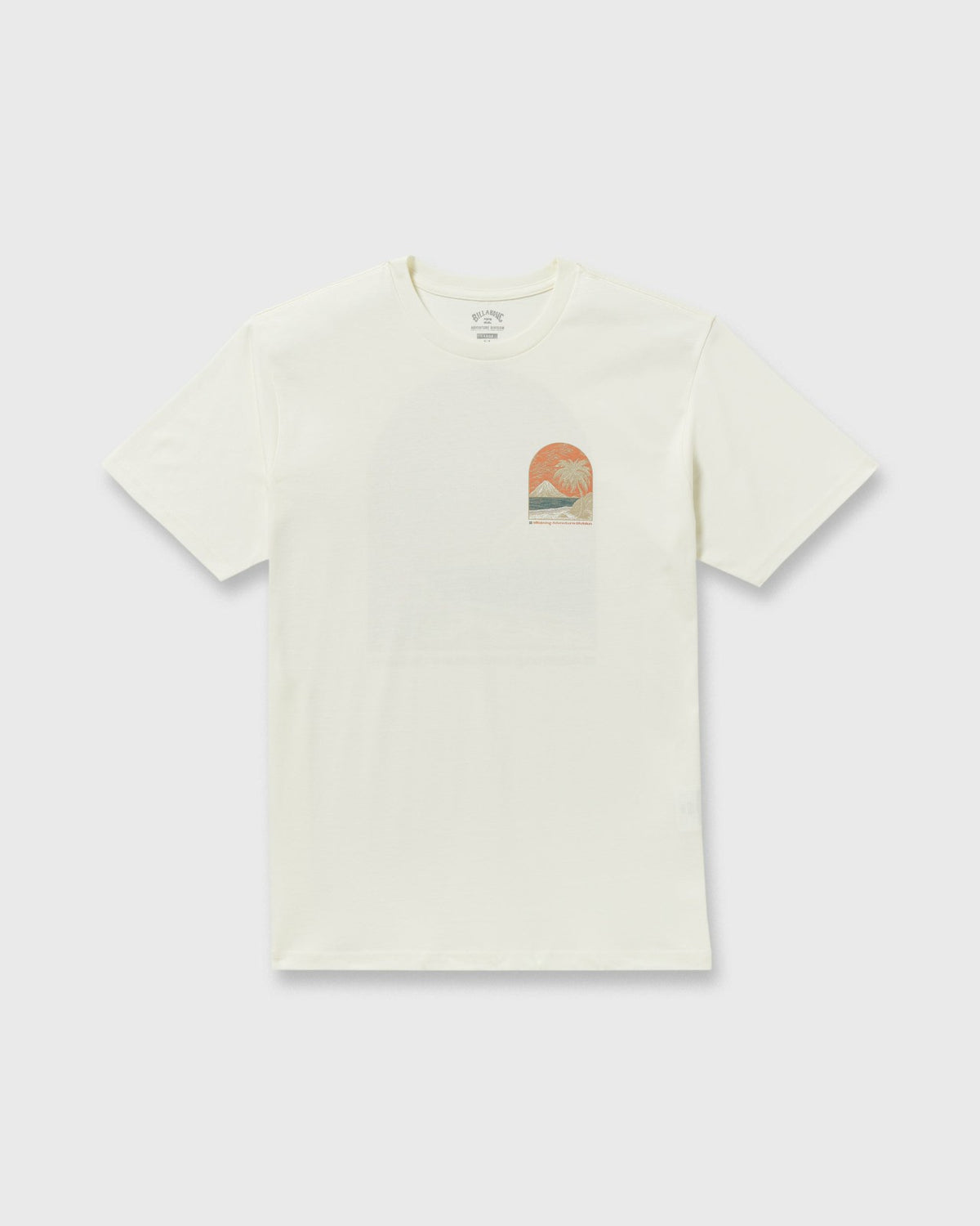 Billabong Coastal Range A/Div Short Sleeve T-Shirt - Off White