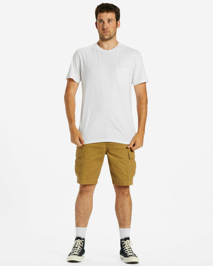 Billabong Combat Cargo 21" Shorts - Light Khaki