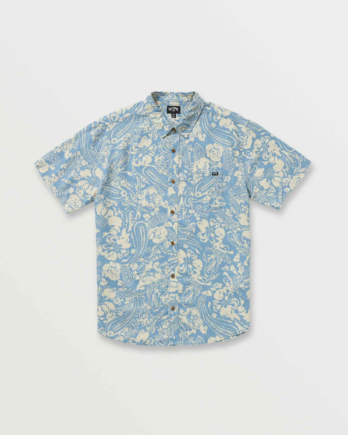 Billabong Cordoba Short Sleeve Shirt - Carolina Blue