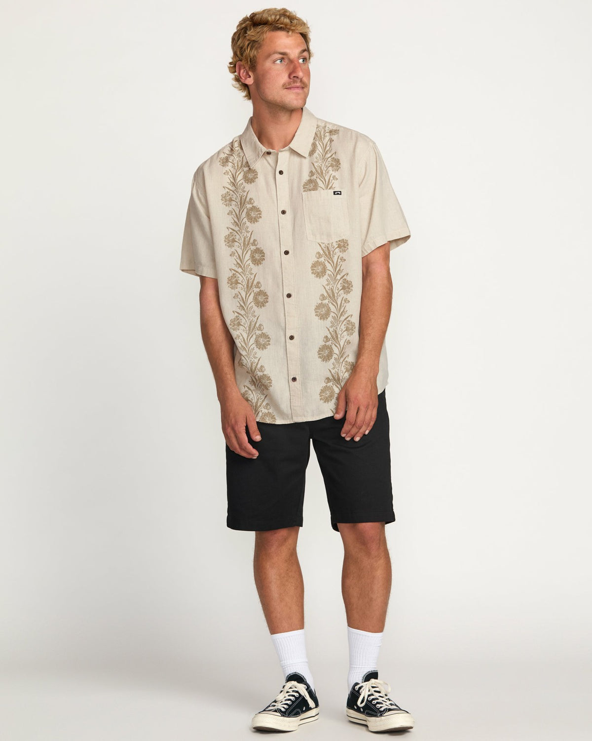 Billabong Cordoba Short Sleeve Shirt - Stone