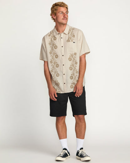 Billabong Cordoba Short Sleeve Shirt - Stone