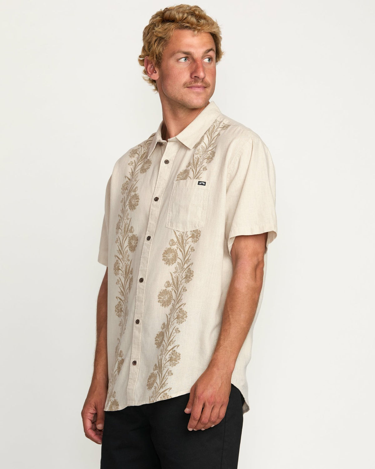 Billabong Cordoba Short Sleeve Shirt - Stone