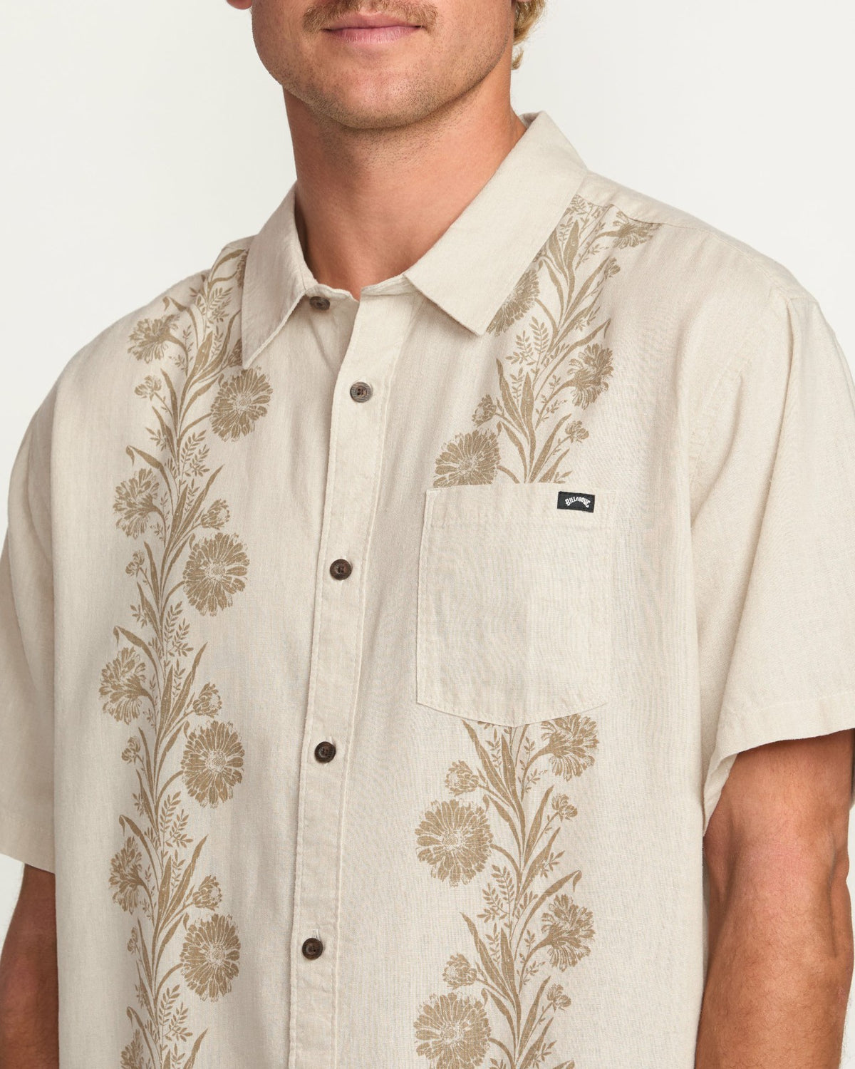 Billabong Cordoba Short Sleeve Shirt - Stone