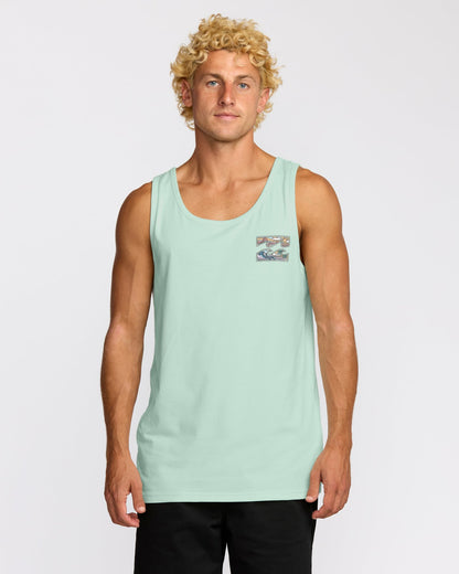 Billabong Crayon Wave Tank - Sea Glass