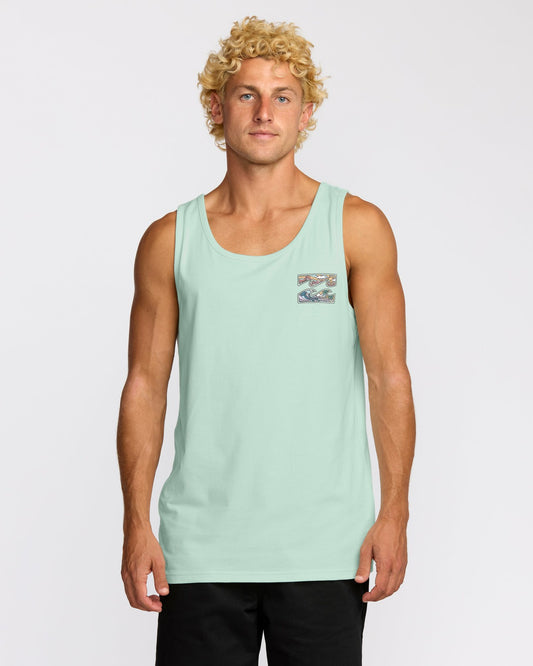 Billabong Crayon Wave Tank - Sea Glass