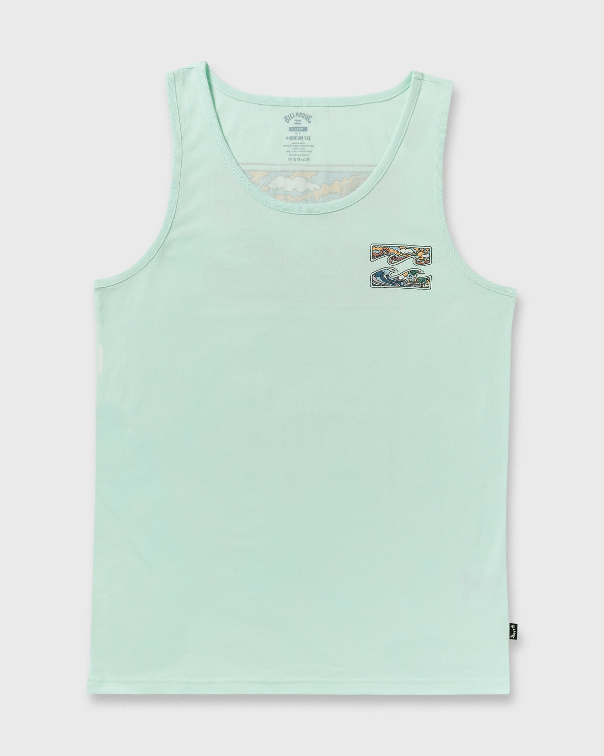 Billabong Crayon Wave Tank - Sea Glass