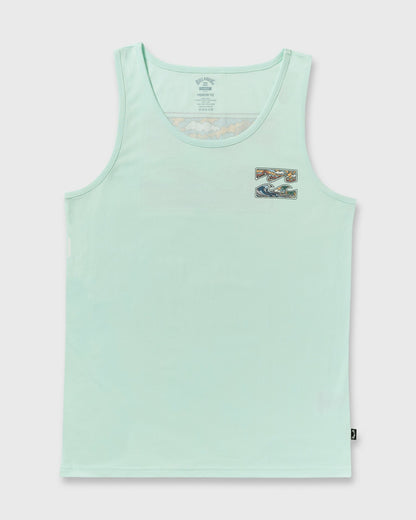 Billabong Crayon Wave Tank - Sea Glass