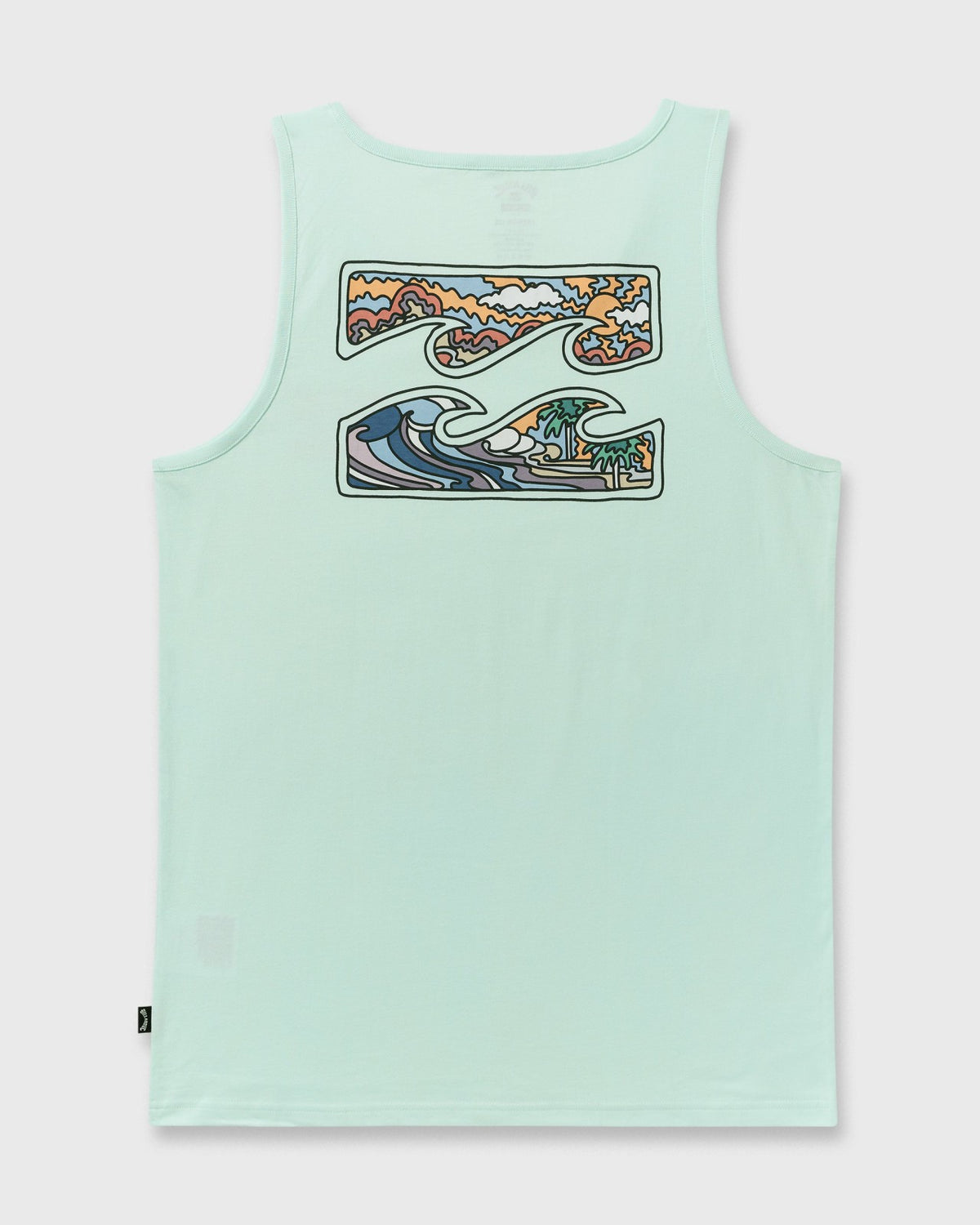 Billabong Crayon Wave Tank - Sea Glass