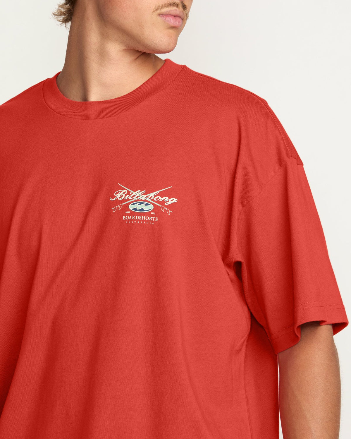 Billabong Crossboards OG Tee - Burnt Red