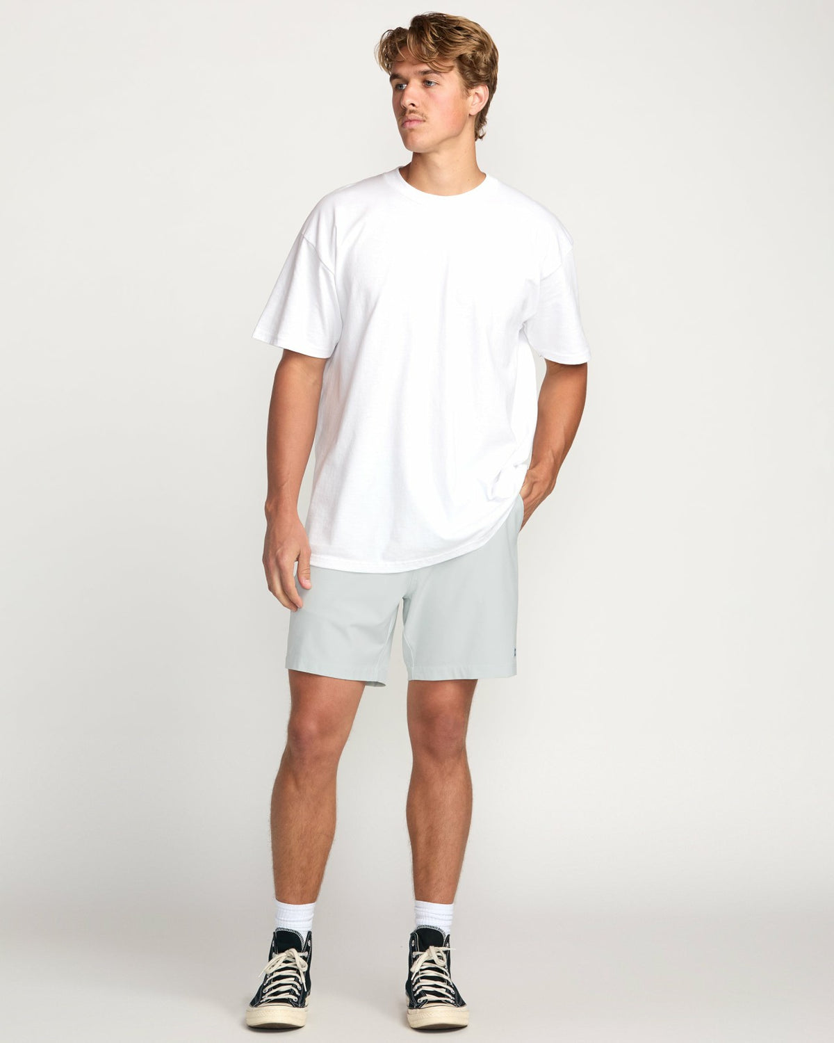 Billabong Crossfire Submersible 17" Hybrid Shorts - Ash Blue