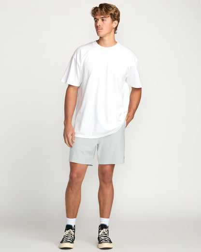 Billabong Crossfire Submersible 17" Hybrid Shorts - Ash Blue