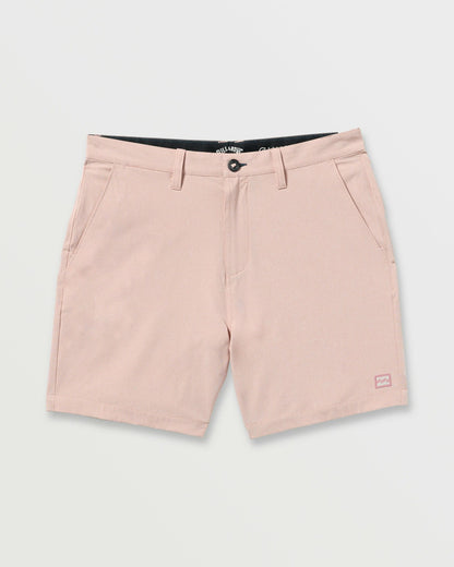 Billabong Crossfire Submersible 17" Hybrid Shorts - Dusty Pink