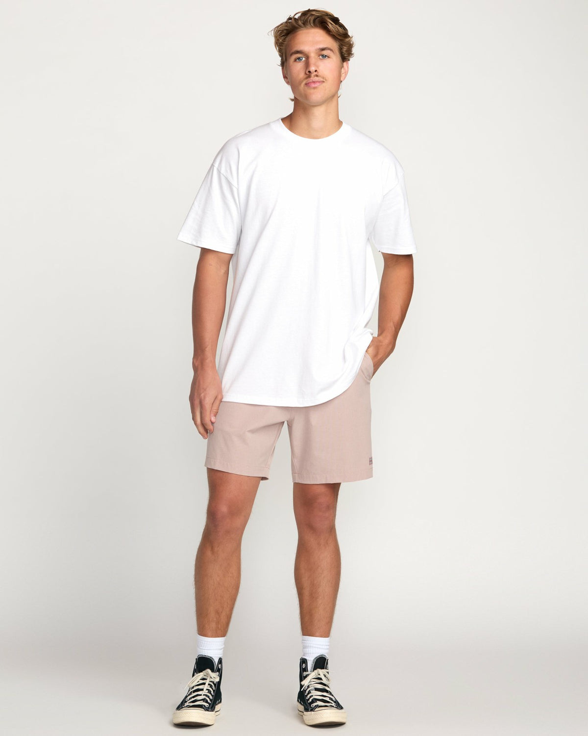 Billabong Crossfire Submersible 17" Hybrid Shorts - Dusty Pink