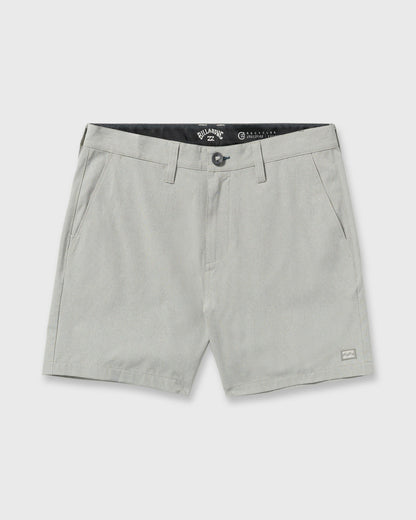 Billabong Crossfire Submersible 17" Hybrid Shorts - Green Ash