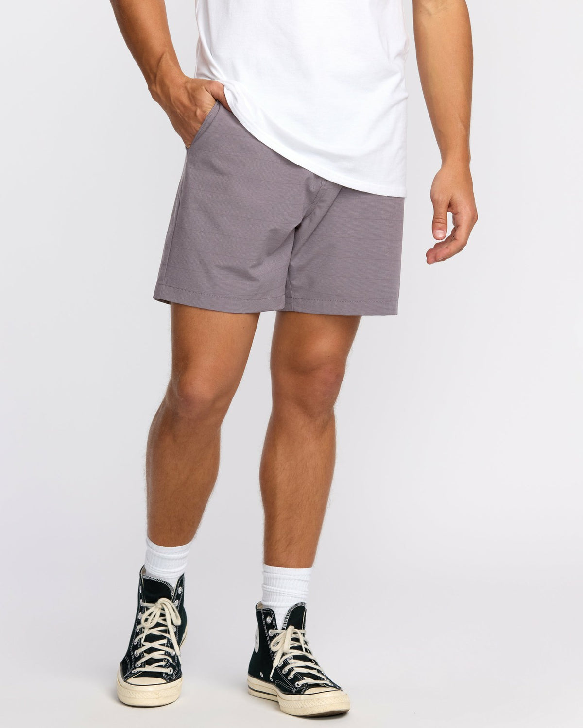 Billabong Crossfire Submersible 17" Hybrid Shorts - Purple Ash