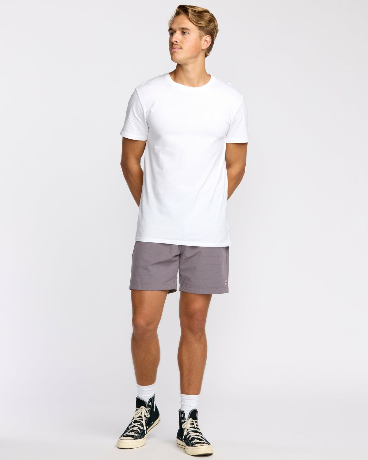 Billabong Crossfire Submersible 17" Hybrid Shorts - Purple Ash