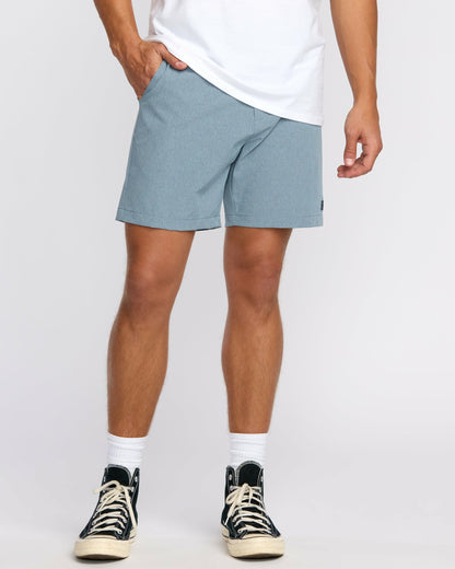 Billabong Crossfire Submersible 17" Hybrid Shorts - Slate Blue