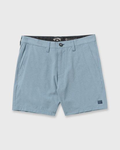 Billabong Crossfire Submersible 17" Hybrid Shorts - Slate Blue