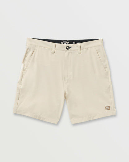 Billabong Crossfire Submersible 17" Hybrid Shorts - Sand