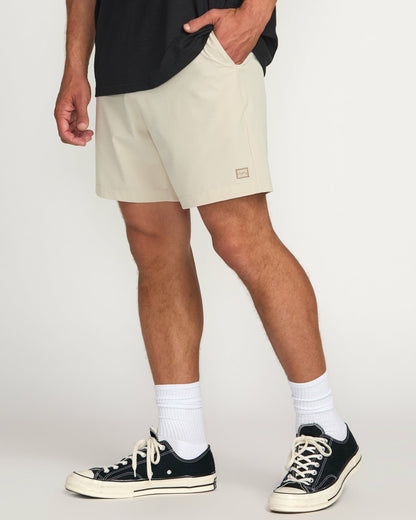Billabong Crossfire Submersible 17" Hybrid Shorts - Sand