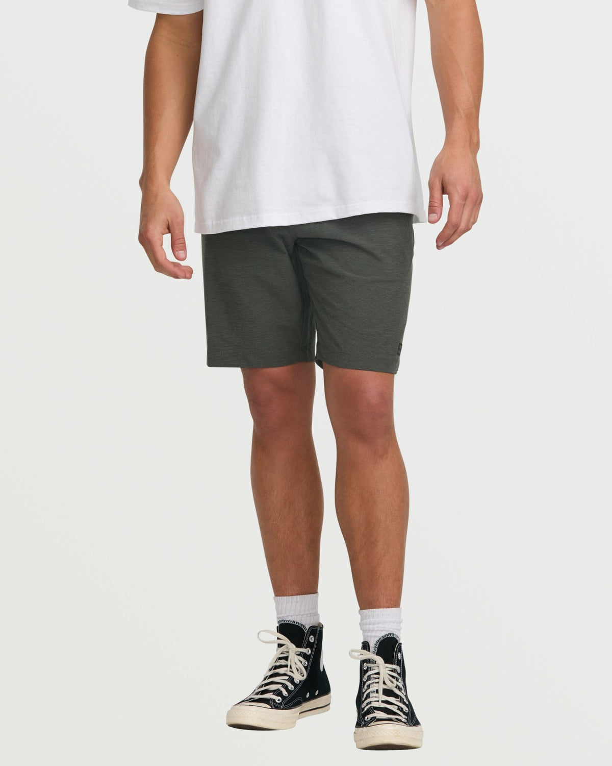 Billabong Crossfire Submersible 19" Hybrid Shorts - Asphalt