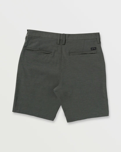 Billabong Crossfire Submersible 19" Hybrid Shorts - Asphalt