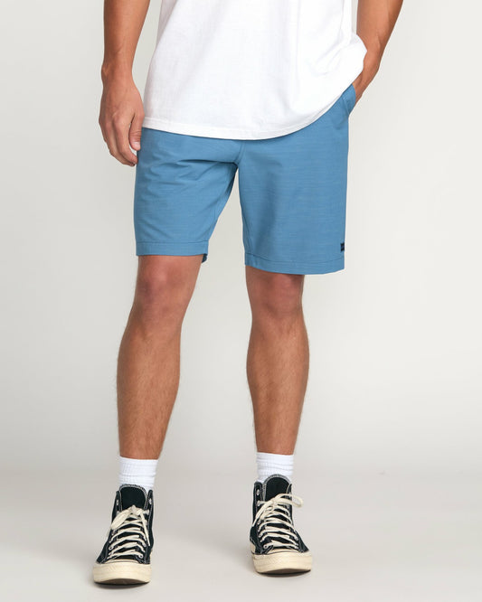 Billabong Crossfire Submersible 19" Hybrid Shorts - Carolina Blue