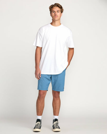 Billabong Crossfire Submersible 19" Hybrid Shorts - Carolina Blue