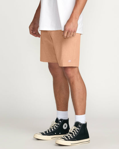 Billabong Crossfire Submersible 19" Hybrid Shorts - Coral Haze