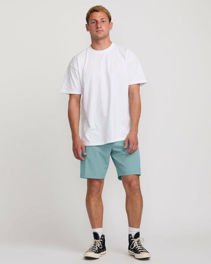 Billabong Crossfire Submersible 19" Hybrid Shorts - Glacier Blue