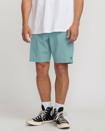 Billabong Crossfire Submersible 19" Hybrid Shorts - Glacier Blue